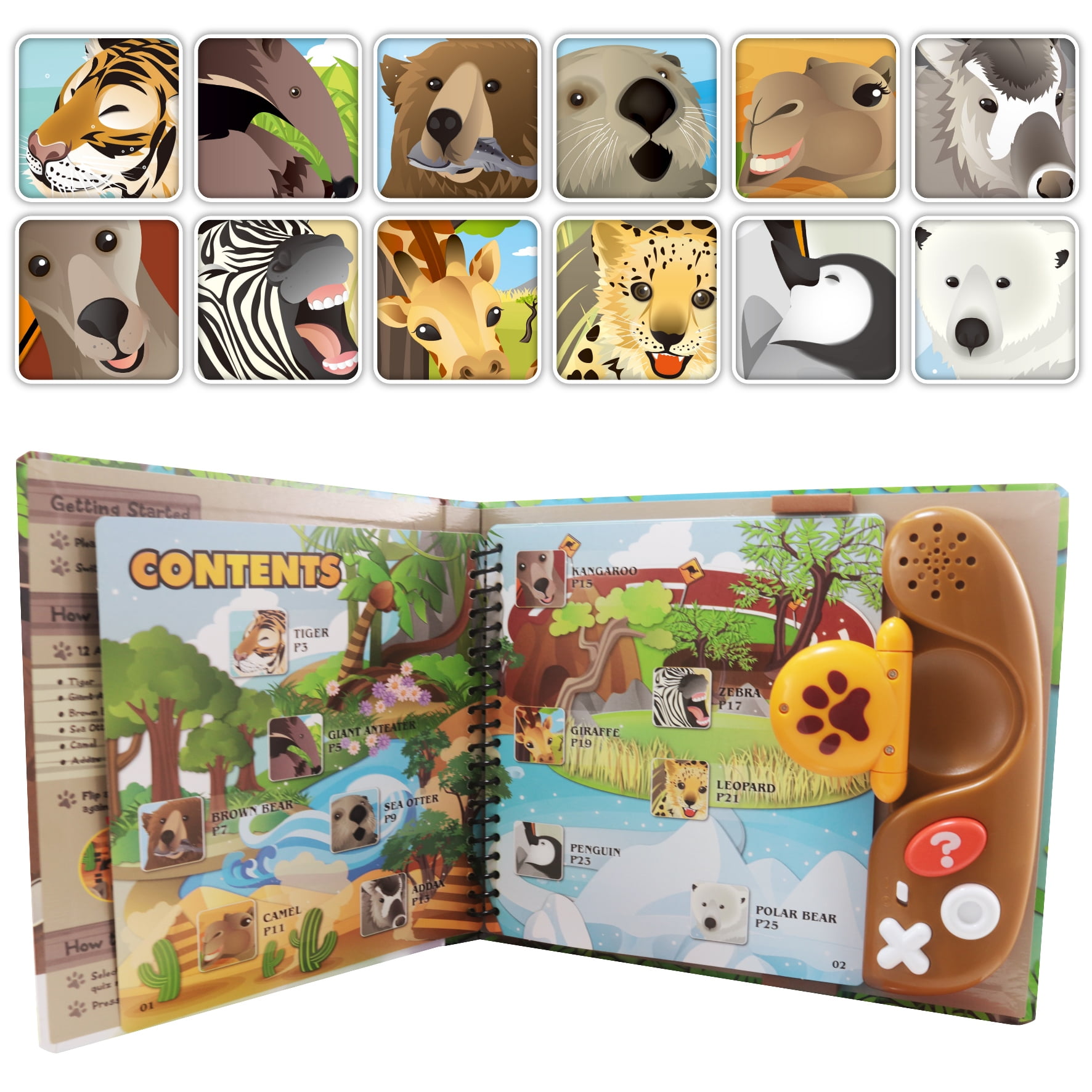 BEST LEARNING Interactive Books with Animal Facts – Fun Educational Reader for Kids Ages 3-8, Perfect Gift Idea - Image 4