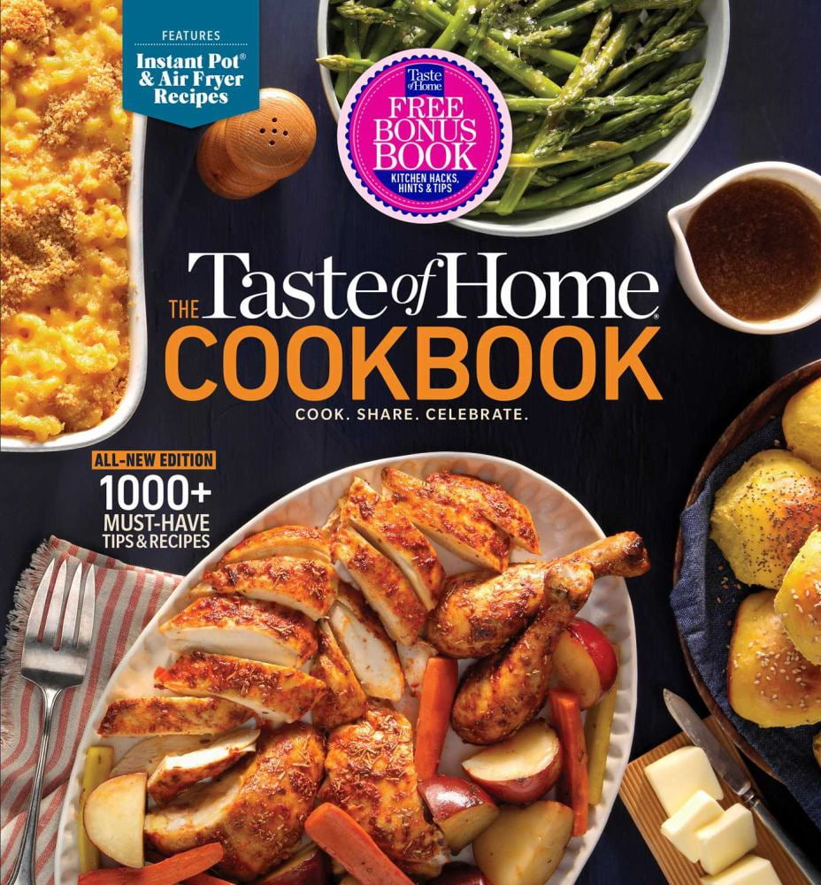 EDITORS AT TASTE OF HOME: The Taste of Home: Cookbook: 1000+ Recipes, Baking Techniques, Instant Pot and Air Fryer Chapter - 5-Ring Binder (Hardcover)