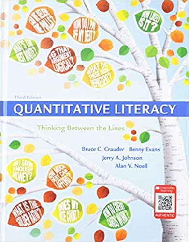 Quantitative Literacy: Thinking Between the Lines