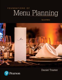 Foundations of Menu Planning (What�s New in Culinary & Hospitality)