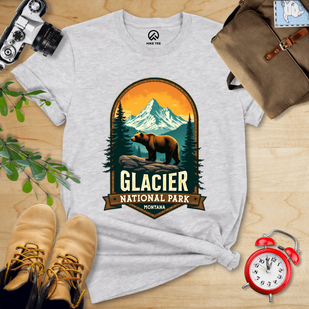 Vmcapparelllc Glacier Grizzly Bear Shirt