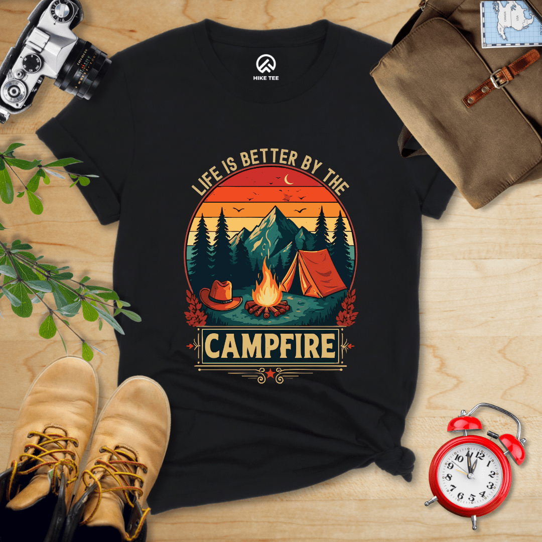 Vmcapparelllc Life Is Better Campfire Shirt