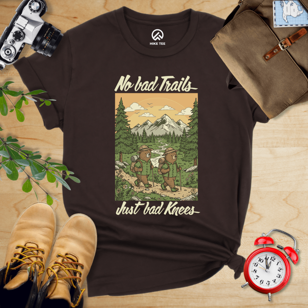 Vmcapparelllc No bad Trails Just bad Knees Shirt